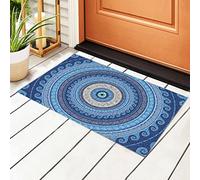 494 Bath Mat 40X60cm Greek Mati Mataki Evil Turkish Eye Front Door Mat Rubber Doormat Soft Welcome Mats For Patio, Home, Hallway