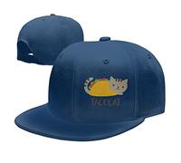 494 Dad Hat Cute Taco Cat Trucker Hat Casual Sun Visor Hat Distressed Sport Cap for Men, Boys, Youth