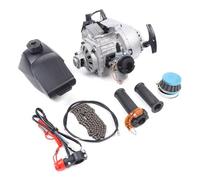 49CC 2 Stroke Engines Components Single Cylinder Air Cooled Racing Engine Set For Mini Dirt Bike Motor Pocket ATV Pocket Bike Strong Power