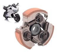 49CC Mini Engine | Heavy Duty Aluminium Small Shoe Motor - Waterproof 3-Shoes Centrifugal Clutch Replacement for 47CC 49CC Engine ATV Mini Motor Pocket Bikes Scooter