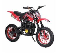 49cc Mini Motorcycles for Adults Kids,Gas Power Motocross,4-Stroke Kids Dirt Bike,Mountain Off Road Motorcycle,Children Pocket Motorbike with Disc Brakes,Bike Up to 35KM/H Red