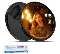49mm 3in1 ND & CPL & Black Diffusion Mist Effect 1/4 Filter,Variable ND2-32(Stop 1-5) Polarising Mist Soft Filter,Nitto True Color Circular Polarizing Multilayer with Lens Cap for Shooting