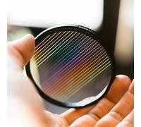 49mm Color Streak Filter 52mm Blue Streak Filter Star Light Effect Filters 55mm Orange Dot to Line Filter 58mm Screen Widen Lens (Size : 77mm, Color : Colorful flare)