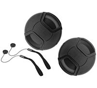 49mm Front Lens Cap Cover Compatible with Pentax Da 50-200mm WR,SMC PENTAL-Da 35mmF2.4AL,D-FA 100mm Macro WR,smc FA 50mmF1.4,FA 50mm f/2.8,Pentax-A 50mm f/2 on Pentax K1000 Camera,HUIPUXIANG[2 Pack]