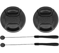49mm Lens Cap Cover for Canon RF-S 10-18mm F4.5-6.3 IS STM Lens,[2 PCS] Hxdzieory