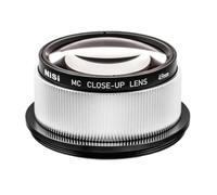 49mm NC Close-Up Lens Kit, Compatible with NiSi, +9 Diopters | 49mm thread, optical glass, nano coating, 67-49 mm and 62-49 mm step-down rings