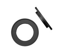 49mm Quick-Release Filter Mount for Action Cameras Aluminum Alloy Water Proof Design Multi-Layer Compatibility Sturdy Aluminum Filter Mount