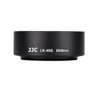 49mm Screw-on Camera Metal Lens Hood Sun Shade for CANON EF 50MM 1:1.8 STM, SONY E 35MM 1:1.8 OSS, SONY E 50MM 1:1.8 OSS for Sony Alpha A6600 A6500 A6300 A6100 DSLR Camera and other Lenses