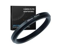 49mm to 43mm Step Down Ring Filter Adapter Metal Ring Step Down Rings Adapter Filter Compatible with All 43mm UV,CPL,ND,Lens Hood,Threaded Lens ect (49mm to 43mm)