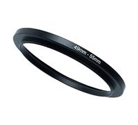 49mm to 55mm Step-Up Ring Filter Adapter,for All Brands UV ND CPL, Metal Ring Step-Up Rings Adapter Filter (49mm-55mm)