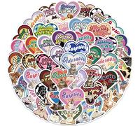 49Pcs Love Cat Stickers Laptop Car Scrapbook Phone Skateboard Suitcase Luggage Bike Cute Cat Stickers Vinyl Waterproof Aesthetic Personalised Stickers for Teens Boys Girls Adults Children