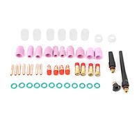 49Pcs TIG Welding Torch Kit Collets Ceramic Nozzles Cups for WP17 18 26 150-250A