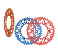 49T 50T 51T Aluminium Rear Chain Sprocket Compatible With 400cc 450cc Dirt Bikes Fits EXC SX MXC CRF XR Models Motorcycle Replacement Part(KTM-50T-Orange)