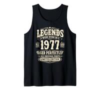 49th Birthday Gift Man Woman Original Vintage 1977 49 Years Tank Top