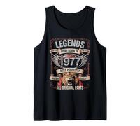 49th Birthday Legends were Born in 1977 Gifts for Men Women Tank Top