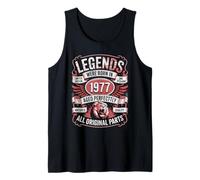 49th Birthday Legends were Born in 1977 Gifts for Men Women Tank Top