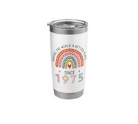 49th Birthday Making The World a Better Place Since 1975 Stainless Steel Insulated Tumbler