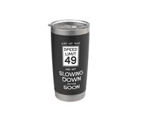 49th Funny Birthday Stainless Steel Insulated Tumbler