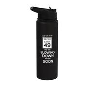 49th Funny Birthday Stainless Steel Insulated Water Bottle