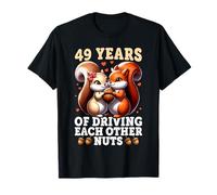 49th Wedding Anniversary - 49 Years of Marriage Funny Couple T-Shirt