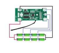 4A-5A PCB，Compatible For BMS，Li-ion Lithium Battery Cell 14.4v Vacuum Cleaner Control Protection Board PC-B For M Series Replace(PCB Protection Board)