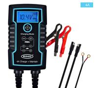 4A Smart Charger and Battery Maintainer Perfect for Motorcycles & Cars RPRSC804