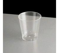 4Aces SHCSG01 Disposable Shot Glass, Polystyrene Plastic