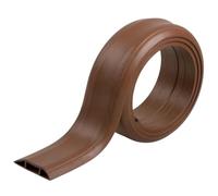 4All Cable Protector 1.8m Outdoor Wire Cover, Protect Cables & Prevent Trip Hazards Easy to Cut and Quick to Install (Brown, 1.8m)