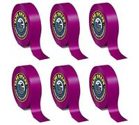 4All Electric Tape Strong Self-Adhesive PVC Insulation Tape for Masking Repairing and Protecting Electrical Wires and DIY Project (PURPLE, 33metre)
