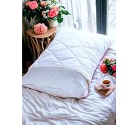 4All Pillow Protectors 4 Packs Anti Bed Bug Dust Mite Microfiber Zipped Pillow Covers White Pillow Cases (Pack of 4)