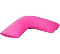 4All V Shaped Pillow With Pillowcase V Cushion for Neck Back Maternal Support Pregnancy Pillow Side Sleepers For Restful Sleep Aid Nursing Orthopedic Knee Pillow (Fuschia)