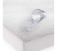 4AS Terry Towel Waterproof Mattress Protector - Super Absorbent & Aloe Vera Treated for Extra Comfort -Small Double Mattress Protector (122x190+30 cm)