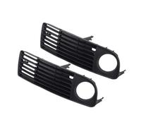 4B0807681 4B0807682 Car Front Bumper Fog Light Grille Cover ABS For A6 C5 1998 1999 2000 2001 2002 Pre-facelift