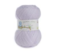 James Brett Acrylic Baby Double Knitting Yarn Supersoft DK Knit Wool 1 x 400g Ball (Lilac - 4BB03)