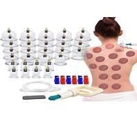 4beauty Therapy Vacuum Cupping Kit Pack of 32 Body Massage Cupping Therapy