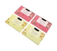4boxes Oil Control Blotting Papers for Face, 100 Sheets Flax Pulp