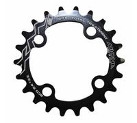 4bra MTB chainring d.64 miche 22t inner triple-double black