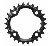 4bra MTB chainring d.80 for SRAM X0-XX Miche 26t internal double black aluminum