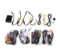 4Car Parking Camera Video Channel Converter Auto Switch Front View Side Rearview Rearview Camera Video Control Box 4 Way