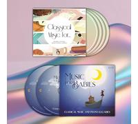 4CD Classical Music for Reading, Studying, Brain Power & Working - 2CD Music for Children: the Mozart Effect, Classical Piano Music, Lullabies, Music for Sleeping
