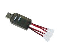 4CH Battery USB Charging Adapter For 1S And LiHV Cells Four Outputs With Clear LED Indicators Multiple Channel USB Charging