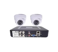 4CH DVR CCTV System 2PCS Cameras 1080P 2MP Video Surveillance 5 In 1 Infrared AHD 1200 TVcamera Security Kit(2ceiling 720P)