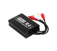 4CH For Rca Audio Isolator Ground Loop Noise Suppressor For Car Audio Systems | ABS, Common Ground, Car Setup