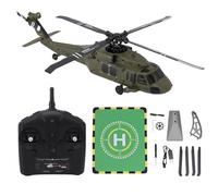 4CH RC Helicopter, 6 Axle Gyroscope with Altitude Hold and Anti Crash, 1106 Brushless Motor for Beginners, 2.4G Remote Control Aircraft