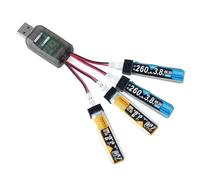 4CH USB Battery Charging Adapter For 1S LiHv Battery For Airplanes Model Drones Remote Helicopter Accessories