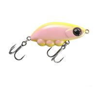 4cm 4.2g Slow Sinking Minnow Pencil Fishing Lures with Noise Beads, Streamlined Jerkbait Wobbler for White Stripe Horse Mouth Red Eye Tilapia Freshwater Bass Pike Perch Anglers(3#)