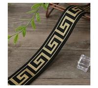 4cm National Design Ribbon DIY Clothing Jacquard Elastic Band Webbing Casual Dress Sewing Accessories(3yard)