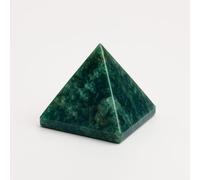 4CM Natural Moss Agate Pyramid - Pyramid Polished Crystals with Energy Properties, Stone Pyramid (Moss Agate, 4CM)
