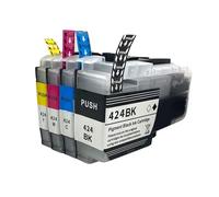 4Color LC424 Standard Compatible for B-roher DCP-J1200DW Printer Ink Cartridges Multifunctional All-in-one Machine(1SET)