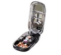 4Colors Quartering Pill Cutter Storage Box Portable Drug Tablet Medicine Crusher Organizer Divider Pill Cutte Dustproof